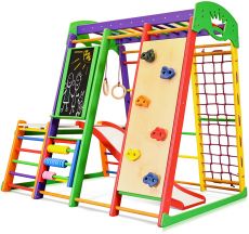 Дитячий спортивний куточок SportBaby Акварелька Plus 1-4